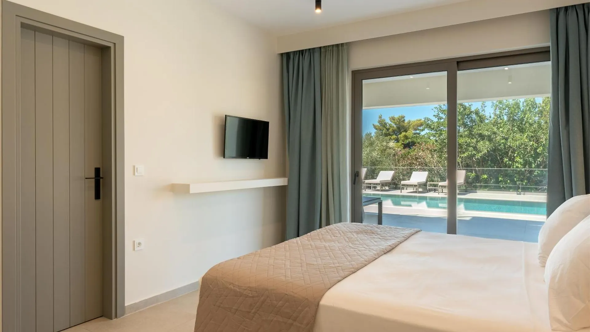 Villa Melina - Elysian Villas Kefalonia , 2 Min Walk From The Beach & Brand New 2024 Minia